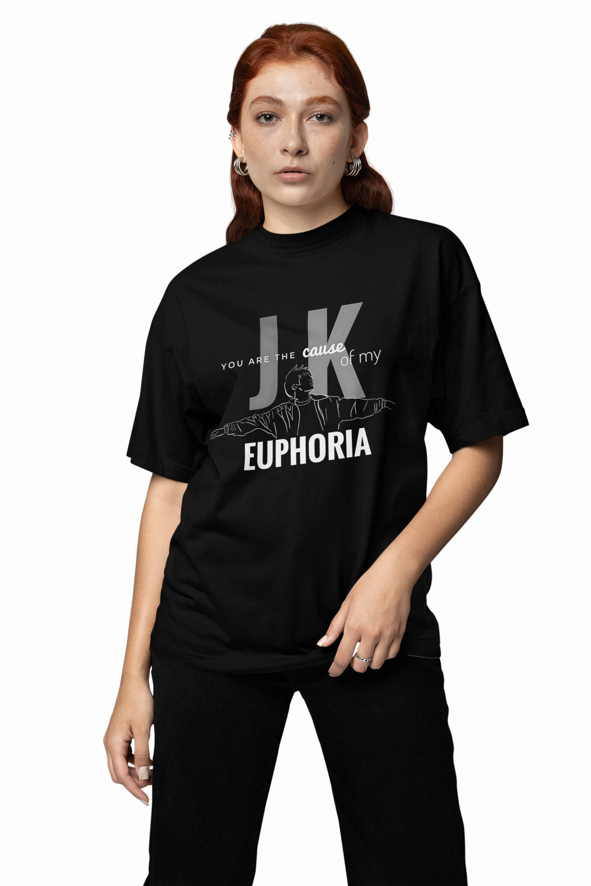 BTS JK EUPHORIA Oversized T-Shirt