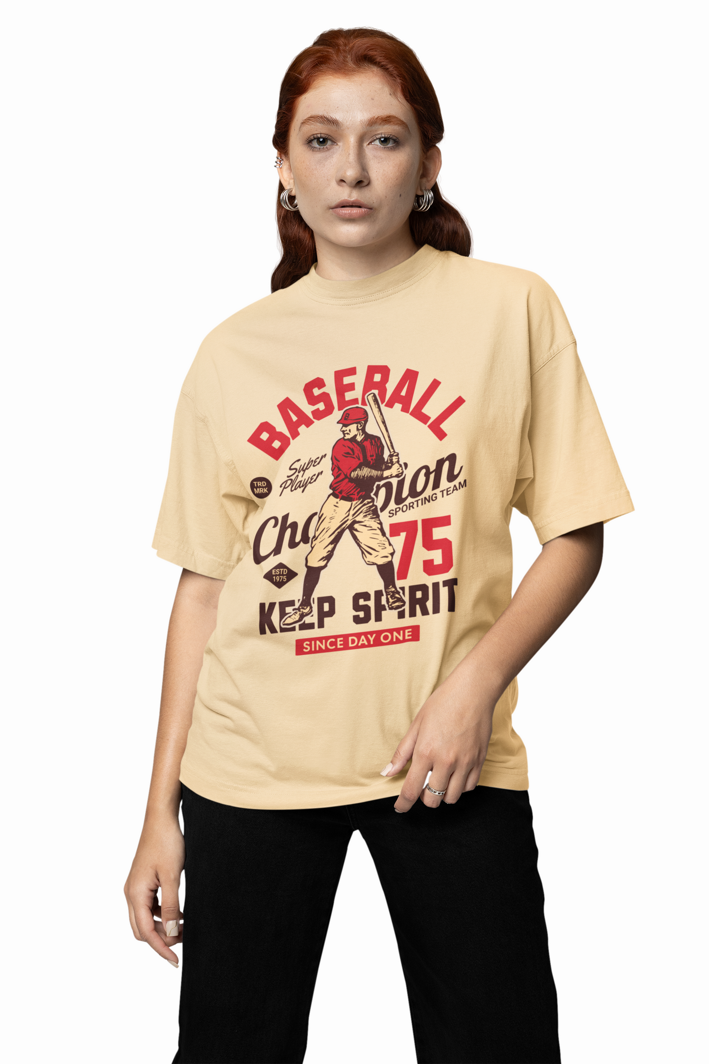 Keep Spirit Oversized T-Shirt