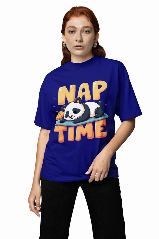 Nap Time Oversized T-Shirt Relaxed Comfort Streetwear Tee