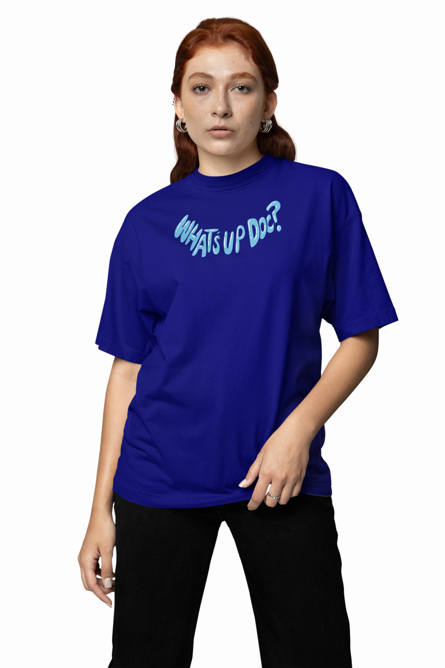 What's Up Doc Oversized T-Shirt for Relaxed Daily Comfort