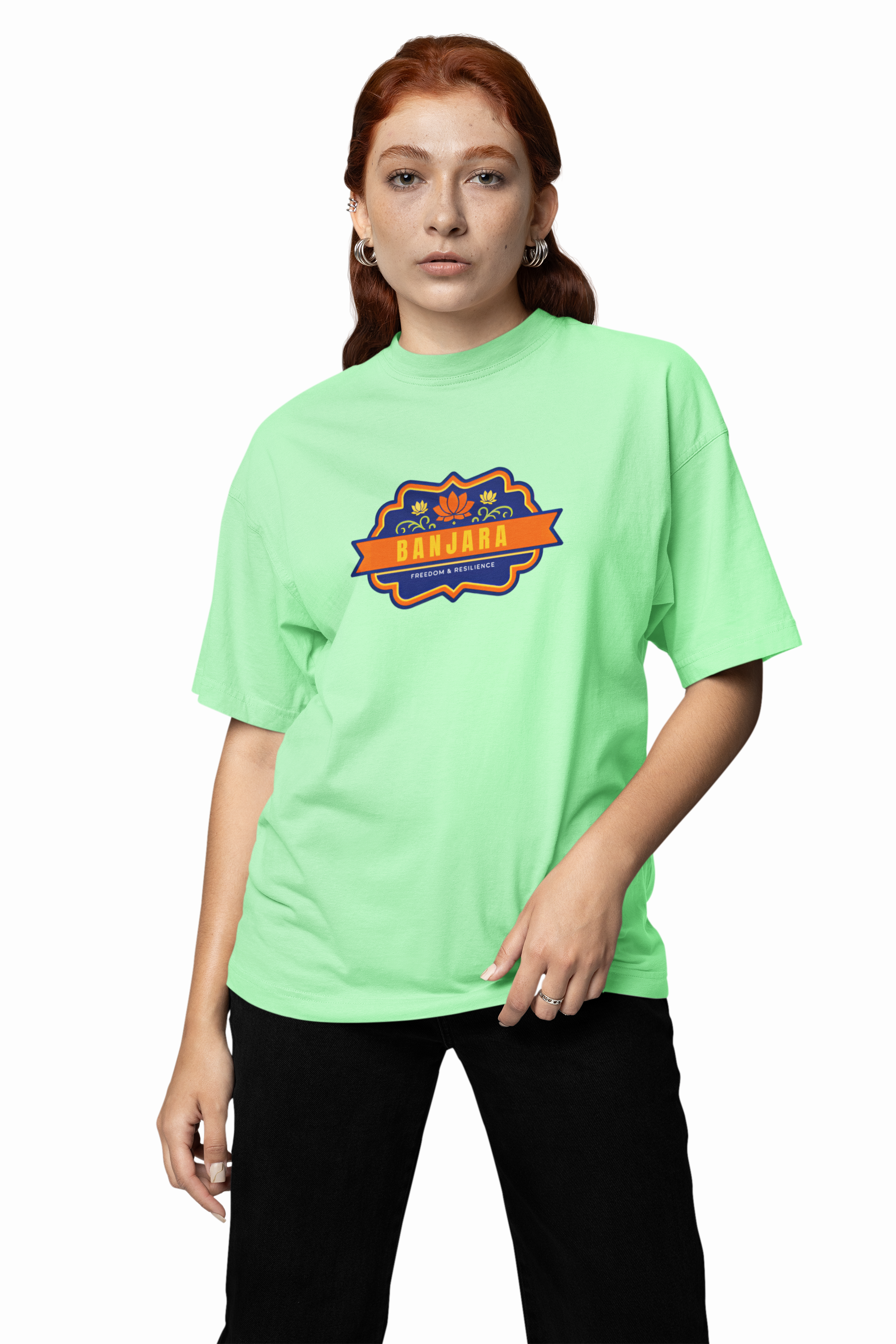 Badge of Banjara Oversized T-Shirt