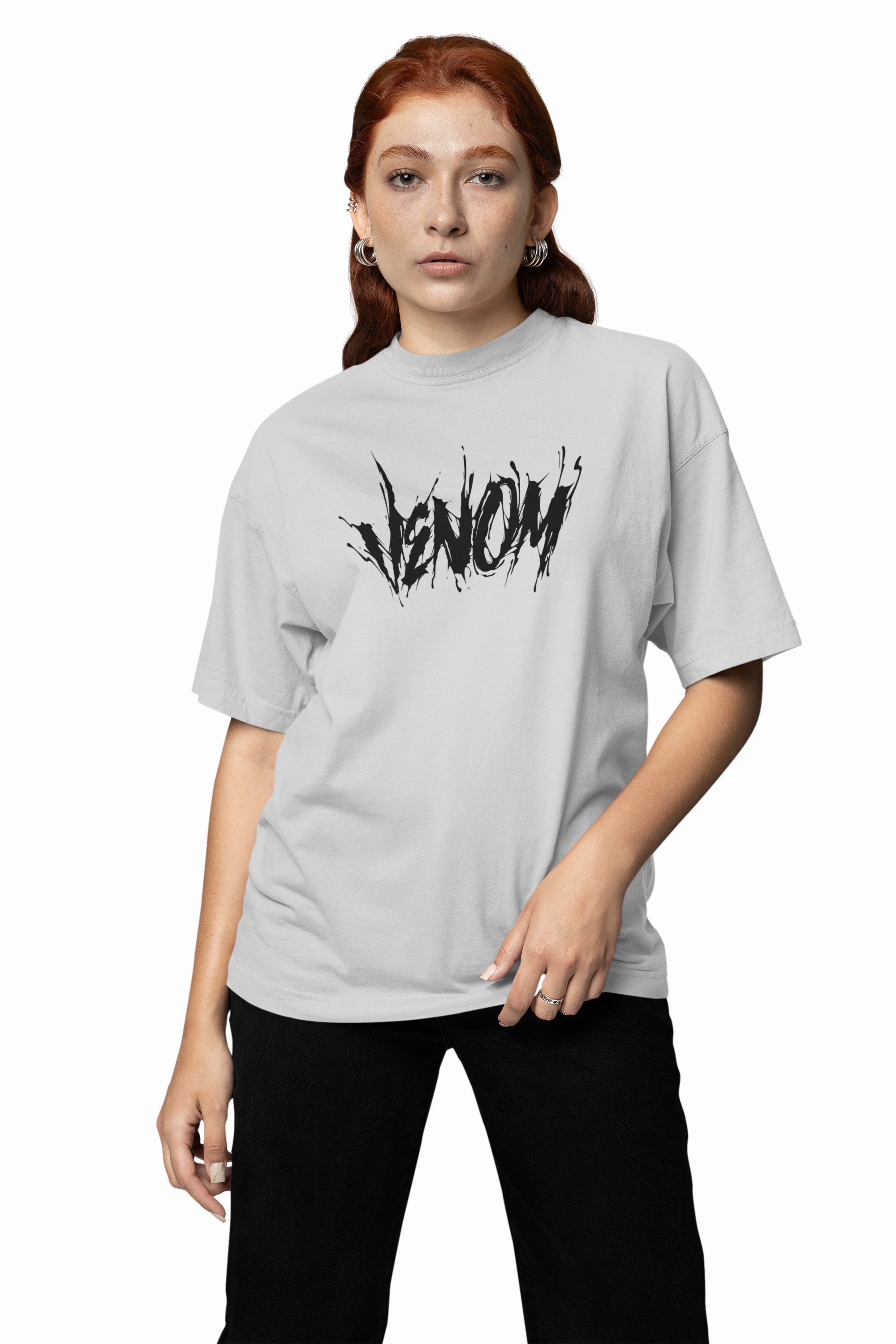 Bleed Black Oversized T-Shirt