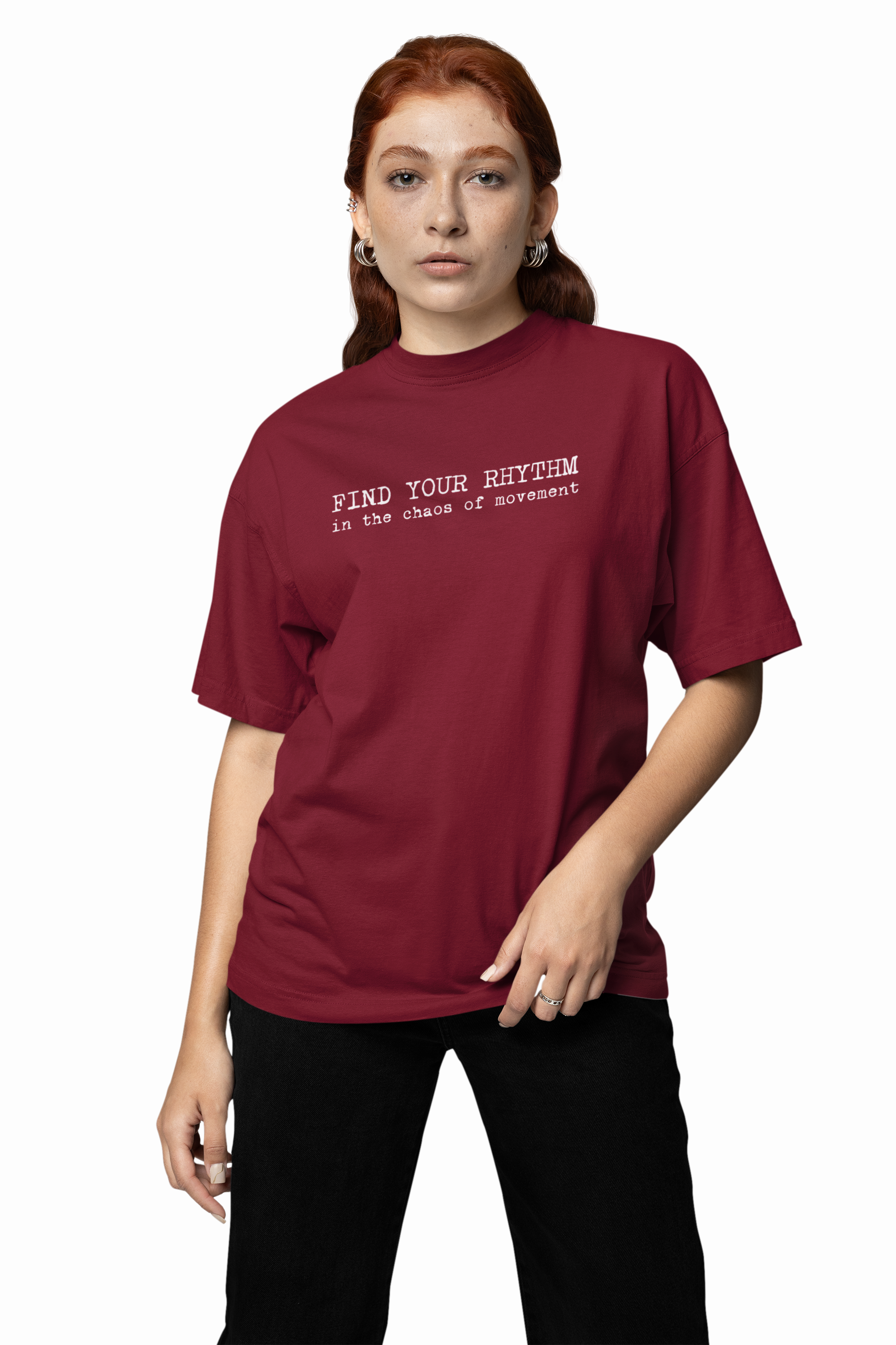 Animals Line Art Oversized T-Shirt