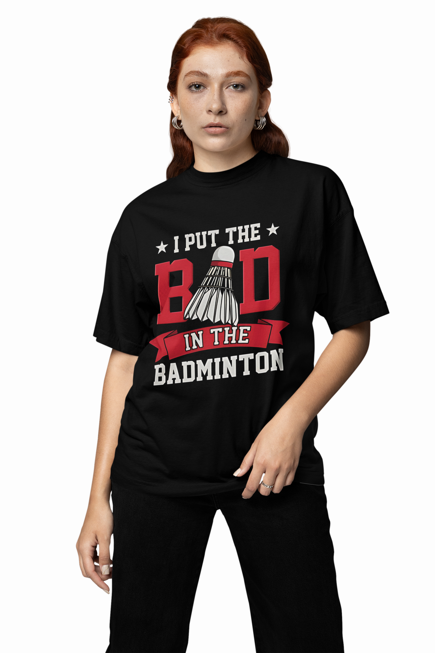 Bad Badminton Oversized T-Shirt