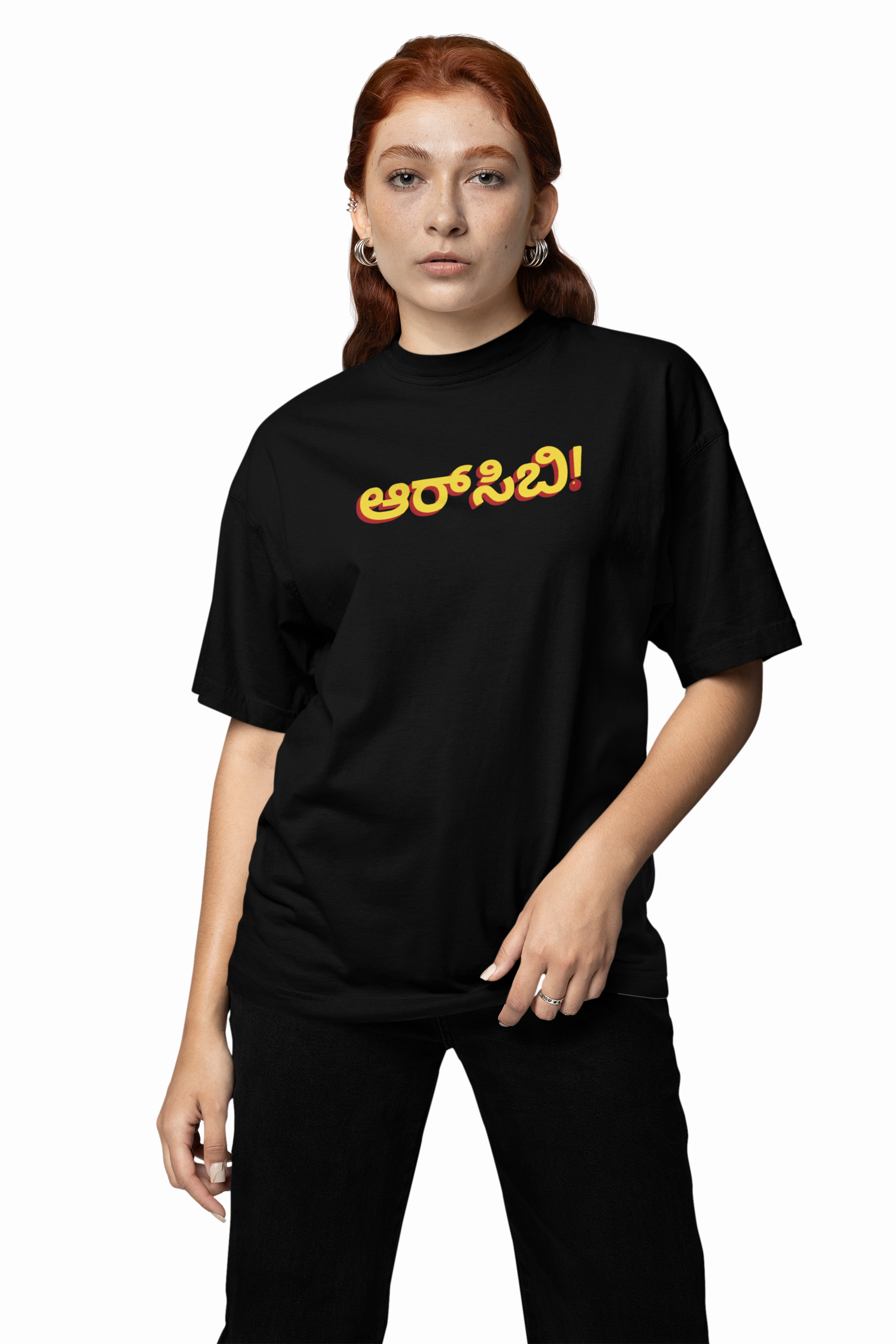 RCB Kannada Roar Oversized T-Shirt