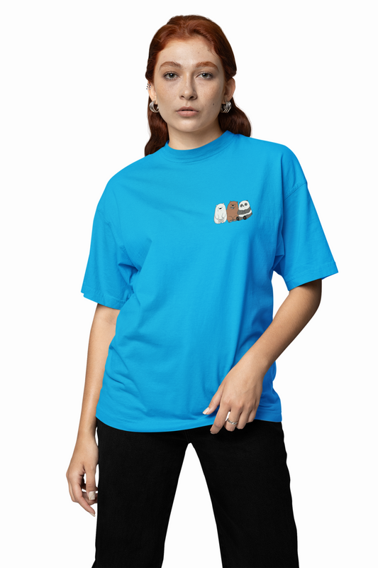 We Are Bears Oversized T-Shirt for Soft Urban Casual Looks
