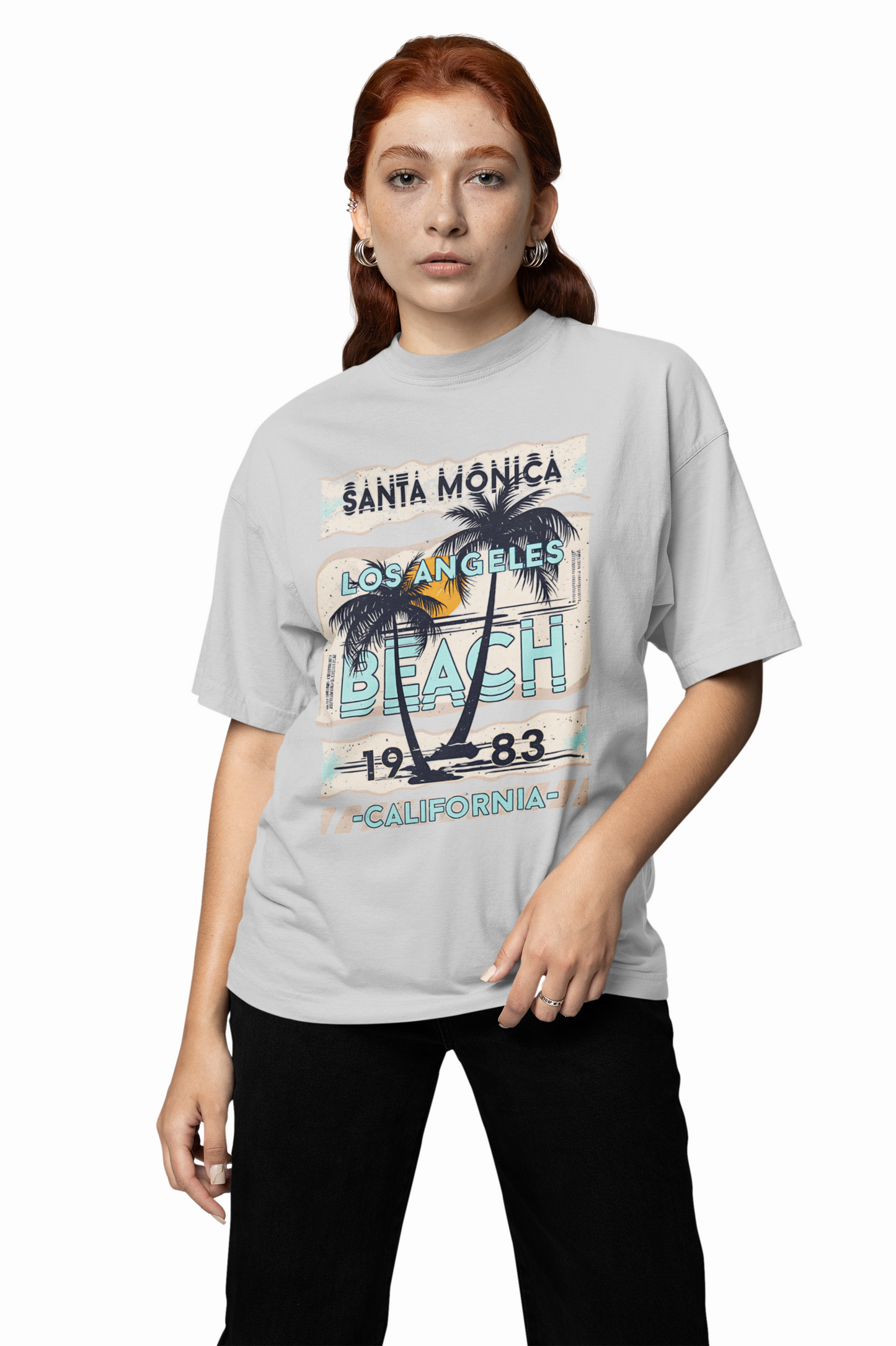 Santa Monica Oversized T-Shirts for Coastal Streetwear Look