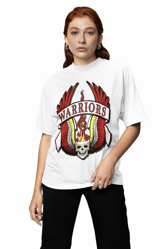 Skeleton Warriors Oversized T-Shirt Premium Streetwear Tee