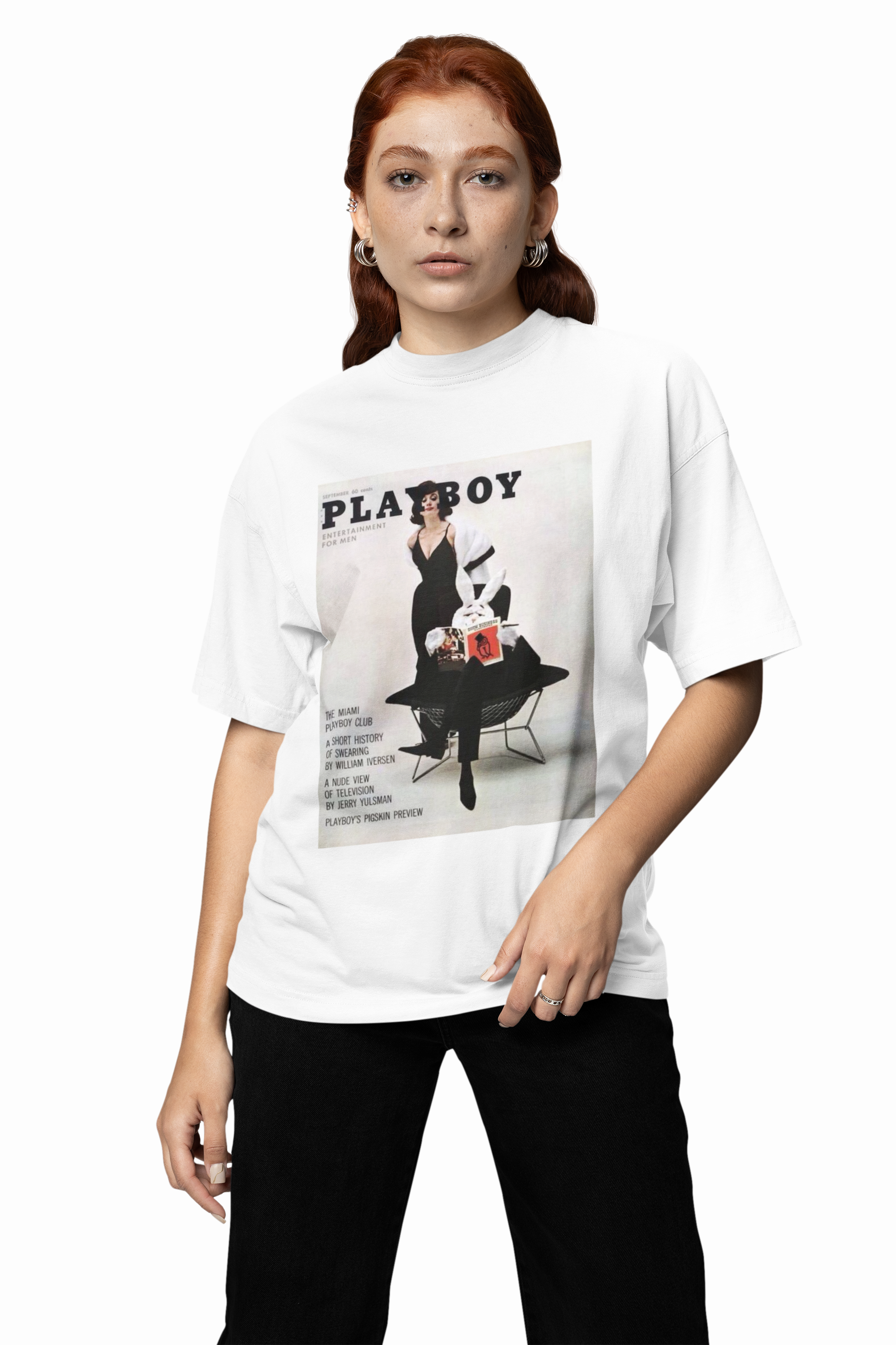 Playboy Bold Type Oversized T-Shirt