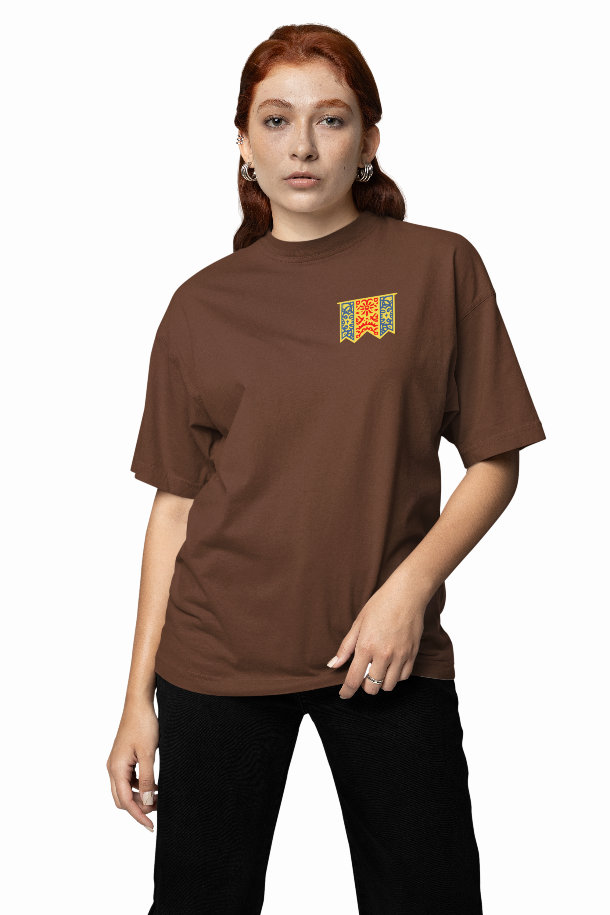 Ethnic Edge Oversized T-Shirts