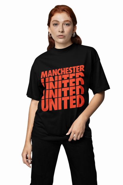 Manchester Graphic Oversized T-Shirts