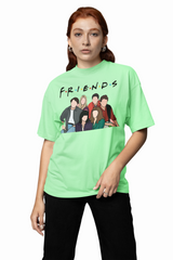 Friends Graphic Oversized T-Shirt