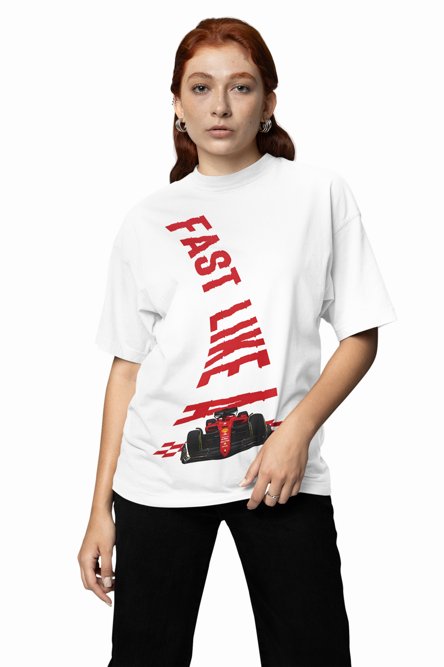 Fast Like Oversized T-Shirts – Bold Racing Streetwear