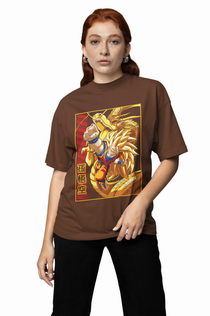 Sun Wukong Oversized T-Shirt Iconic Monkey King Tee Style