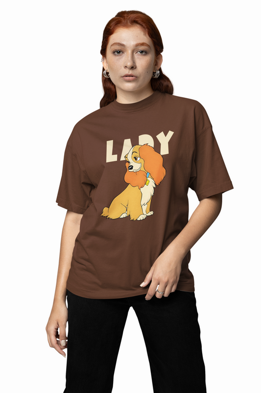 Tramp & Lady Couple Oversized T-Shirts