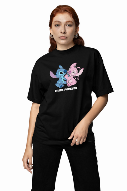 Ohana Forever Oversized T-Shirts – Family, Loyalty & Island Spirit