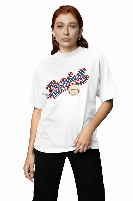 Baseball All Star Oversized T-Shirt