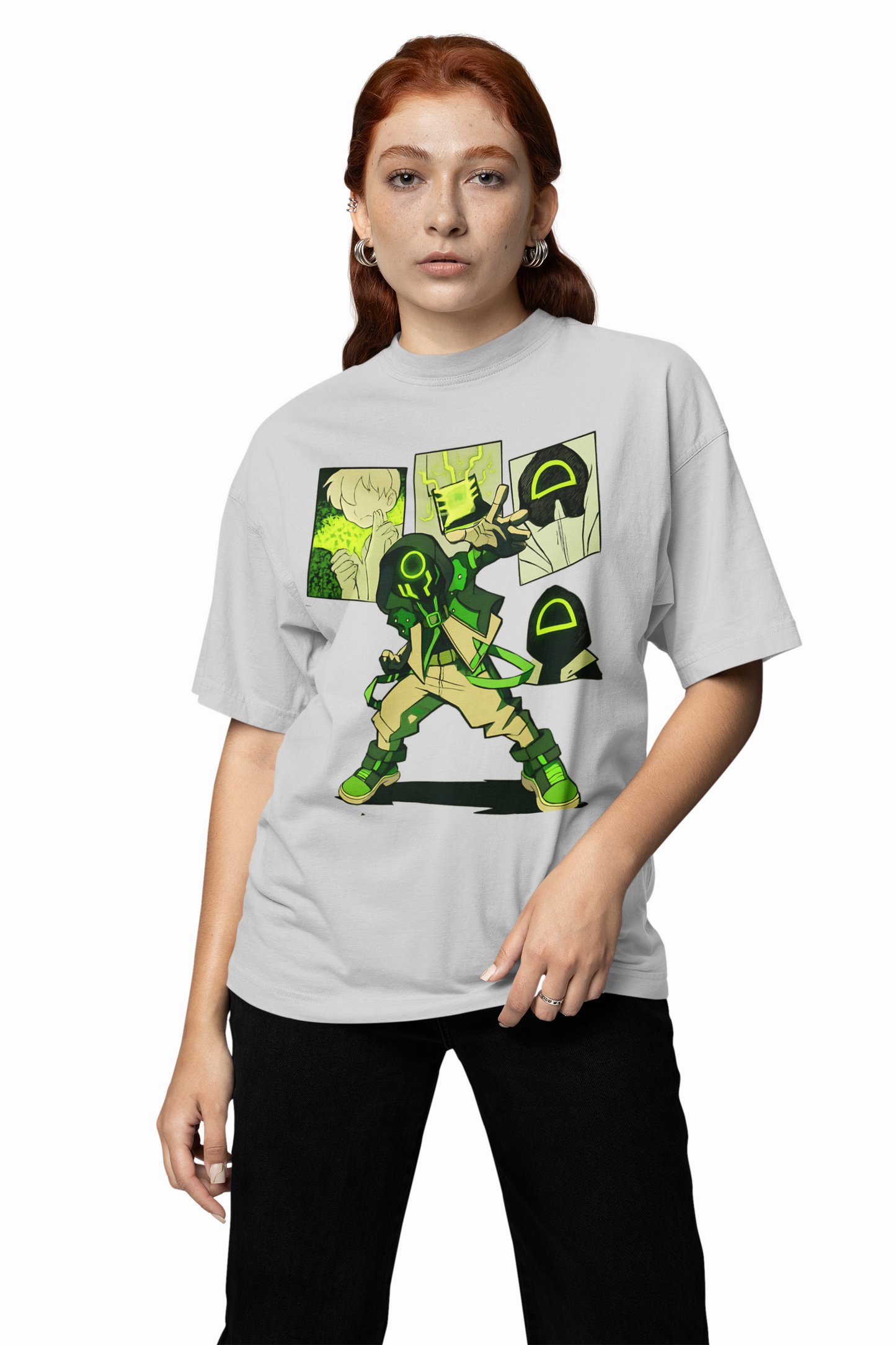 Chaquetrix Oversized T-Shirts – Futuristic Graphic Streetwear