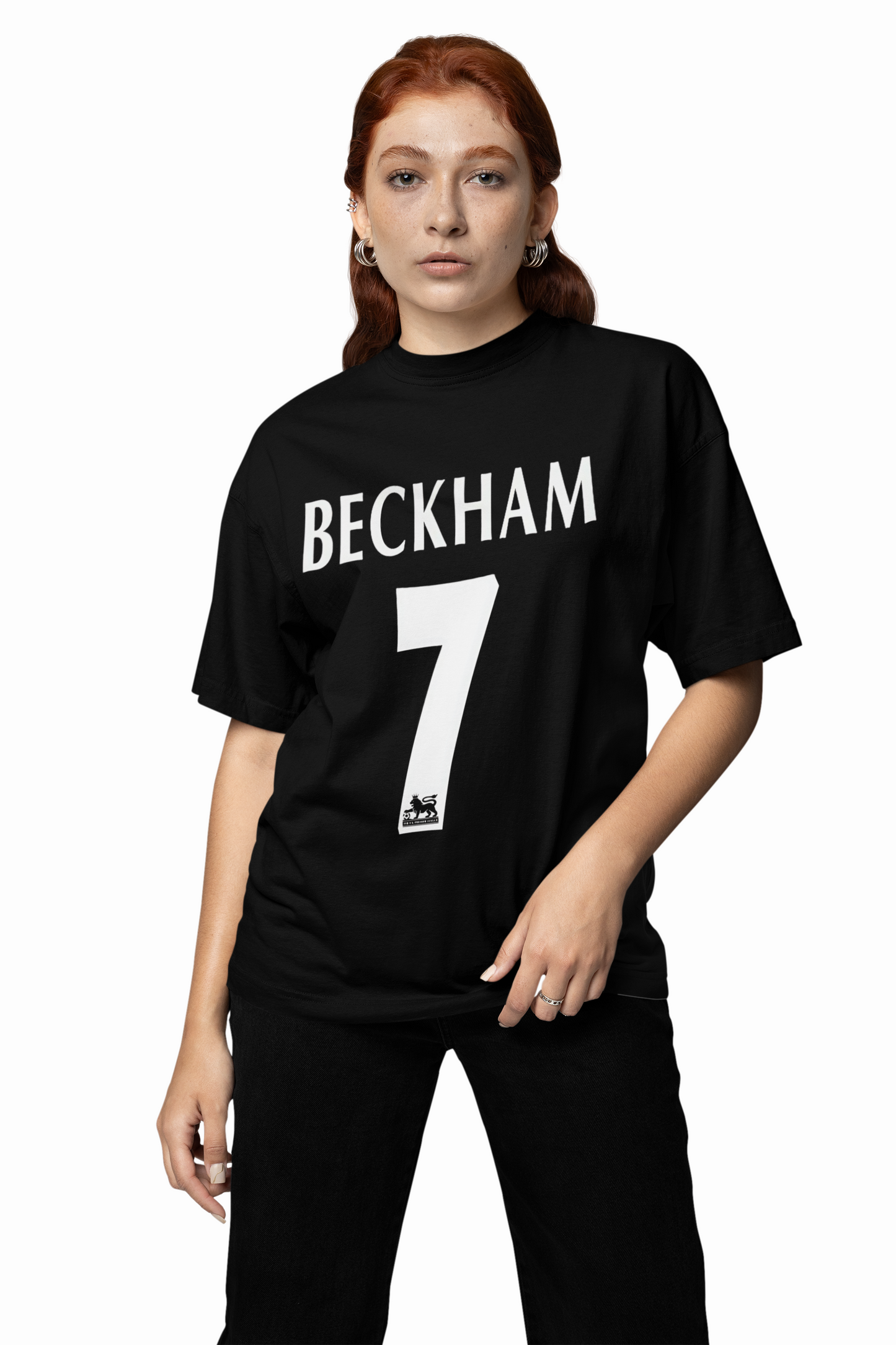David Beckham Oversized T-Shirts Iconic Football Streetwear