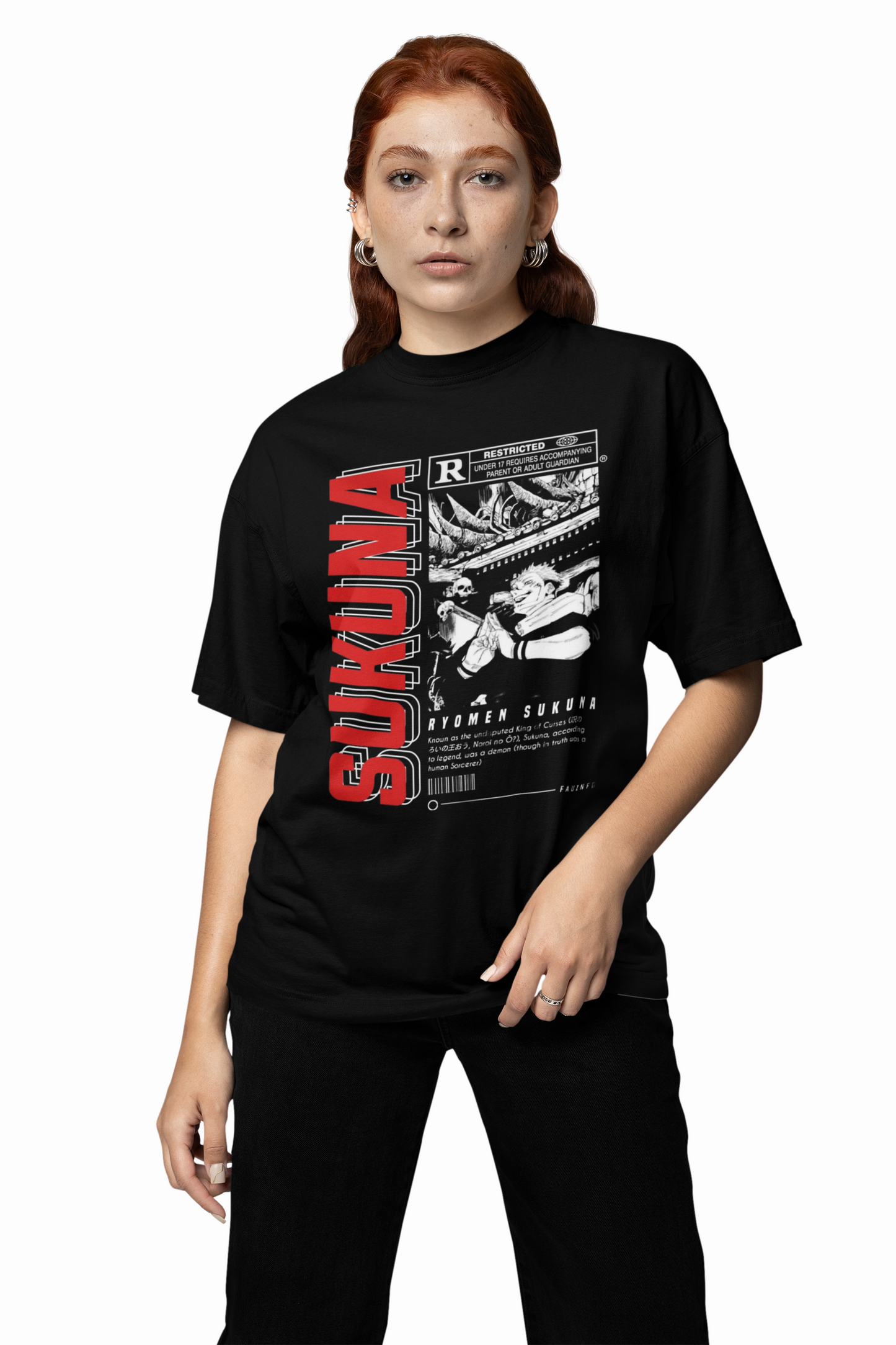 Ryomen Oversized T-Shirts for Anime Streetwear Styles Today