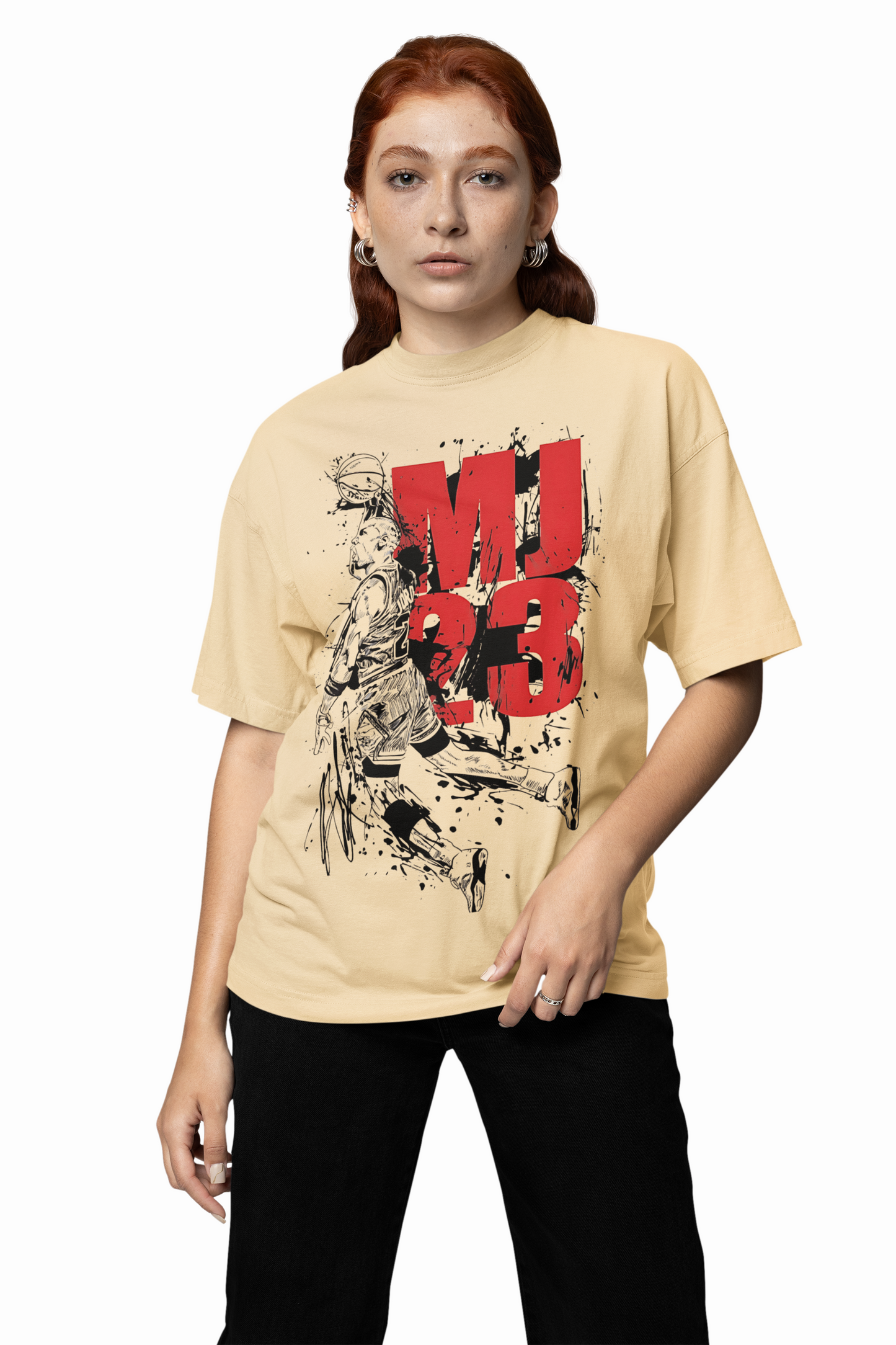 Basketball MJ23 Oversized T-Shirt – Iconic Streetwear Style