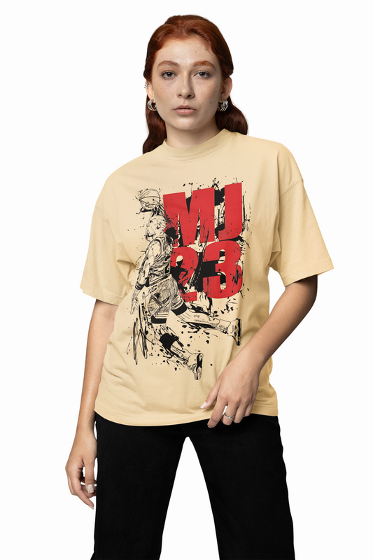 Basketball MJ23 Oversized T-Shirt – Iconic Streetwear Style