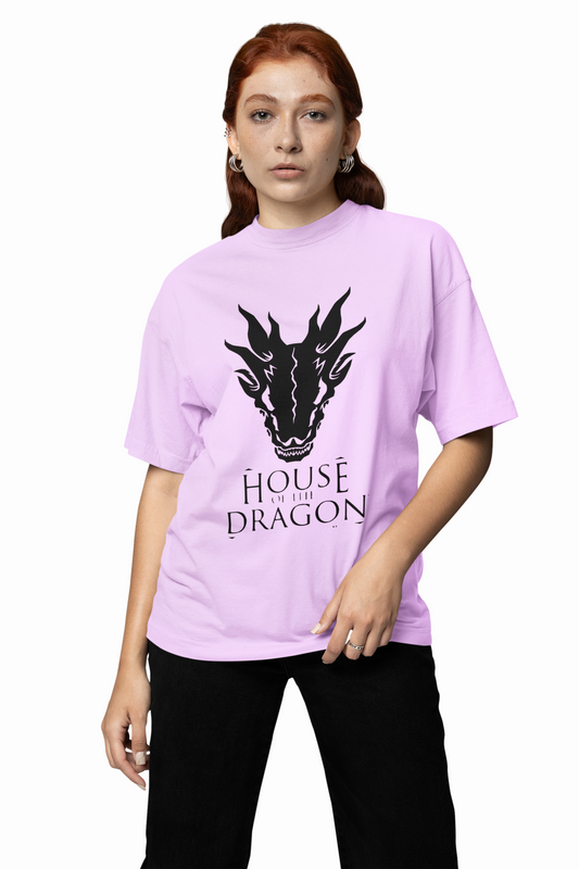 House of Dragon Oversized T-Shirts Bold Streetwear Style