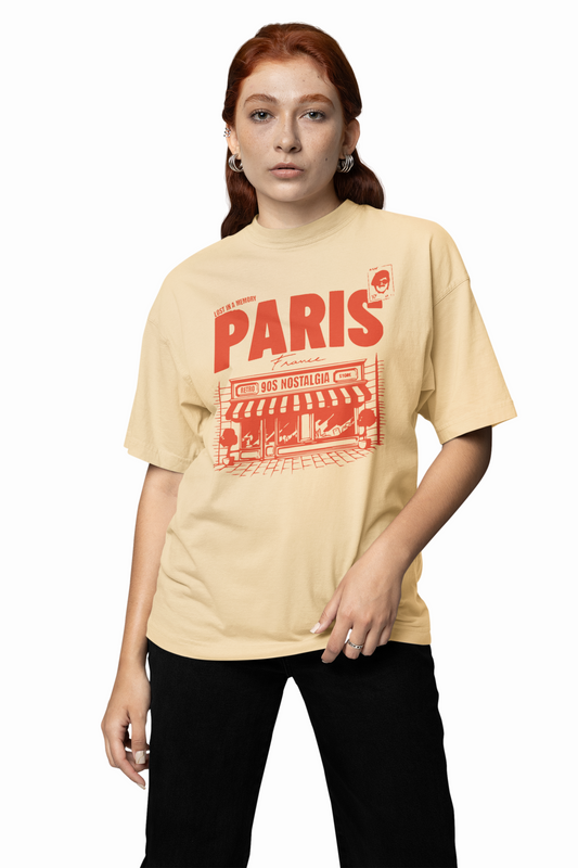 Paris Oversized T-Shir