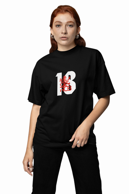 18 RCB Oversized T-Shirt