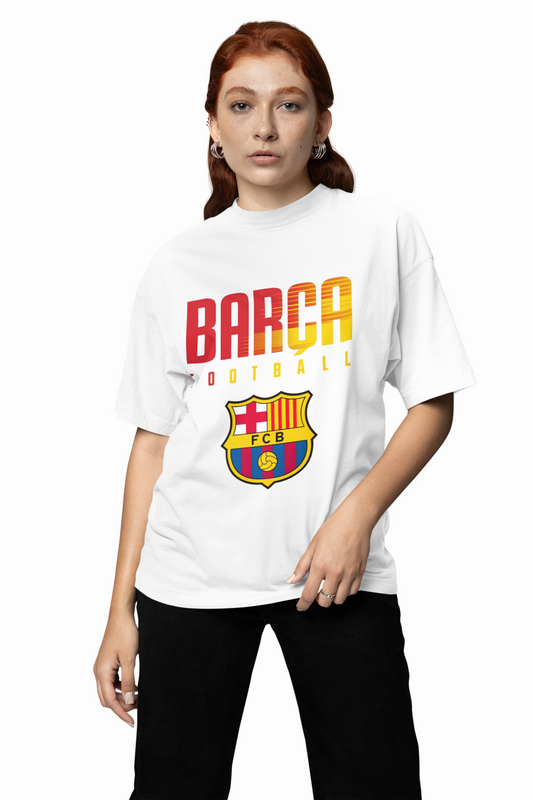 Barca Football Oversized T-Shirts