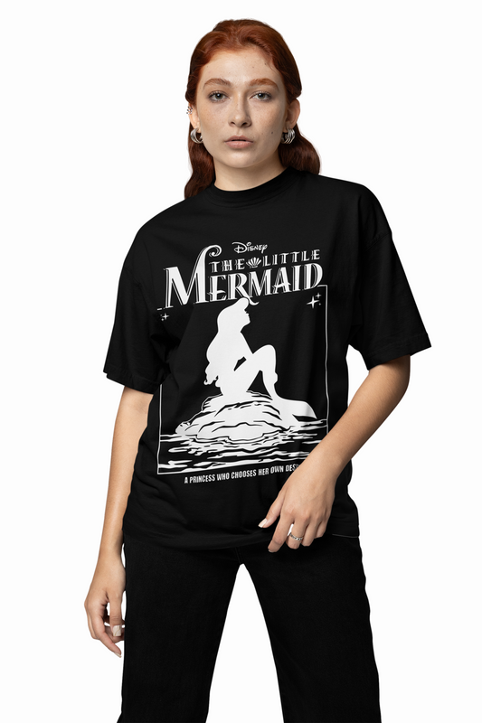 The Little Mermaid Oversized T-Shirt for Casual Style