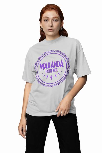 Wakanda Forever Oversized T-Shirts