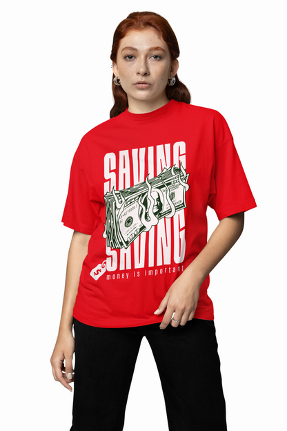 Money Is Important Oversized T-Shirt – Bold & Comfortable