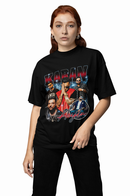 Aujla Rap Royalty Oversized T-Shirt