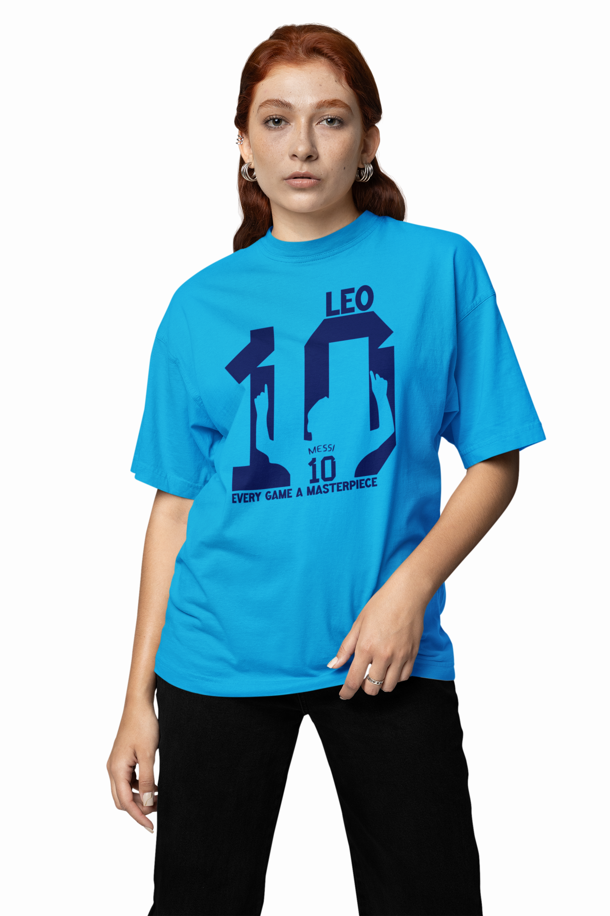 Leo 10 Oversized T-Shirt