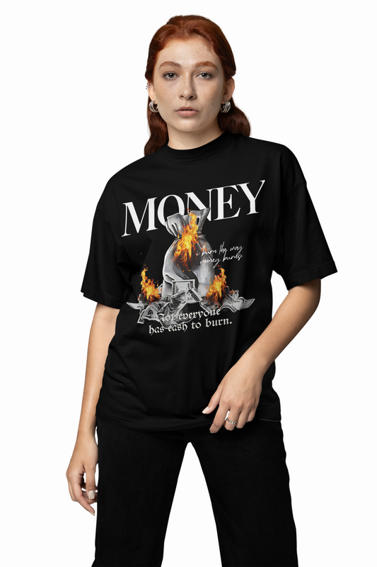Cash to burn Oversized T-Shirt