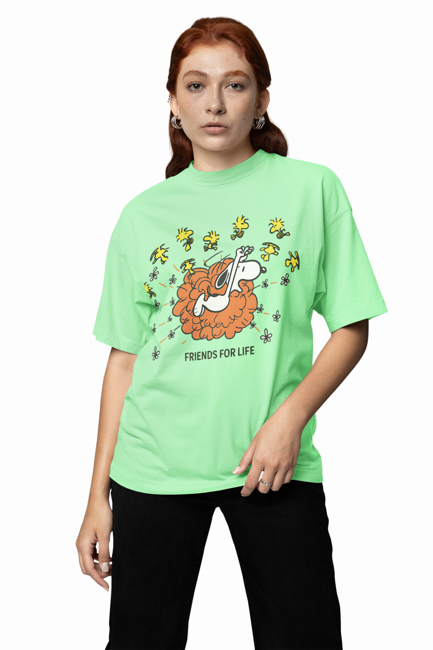 Friends For Life Oversized T-Shirt