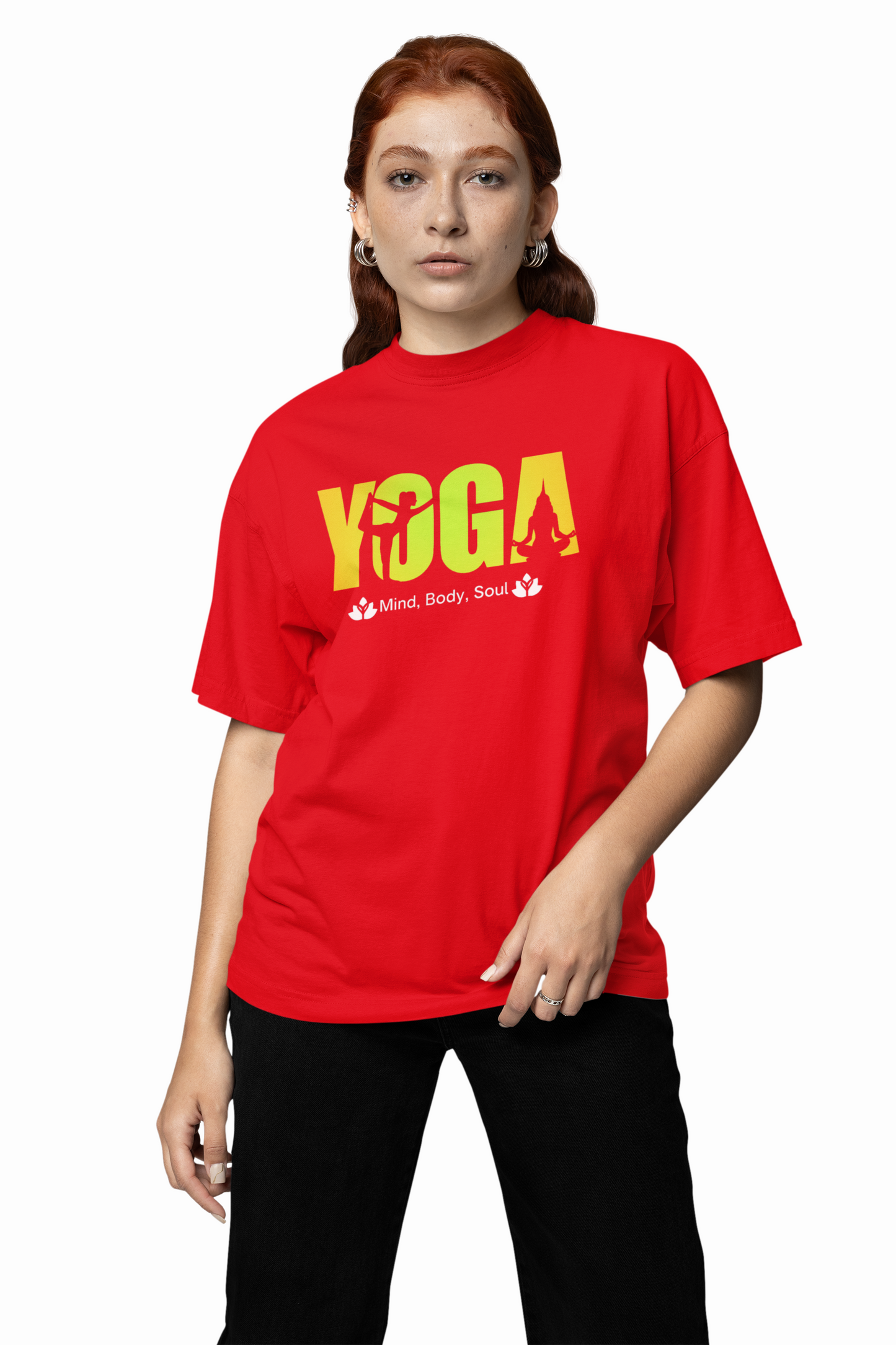 Peaceful Mind Loose Fit Oversized T-Shirt Calm Streetwear