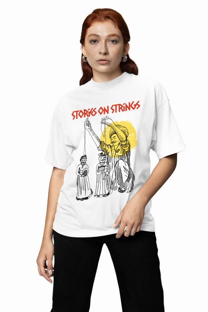 Stories On Strings Oversized T-Shirts