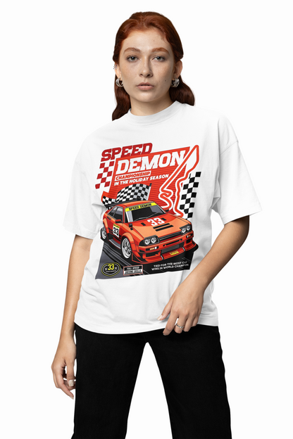 Speed Demon Oversized T-Shirts