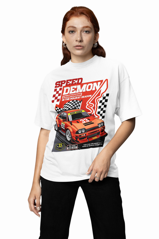 Speed Demon Oversized T-Shirts
