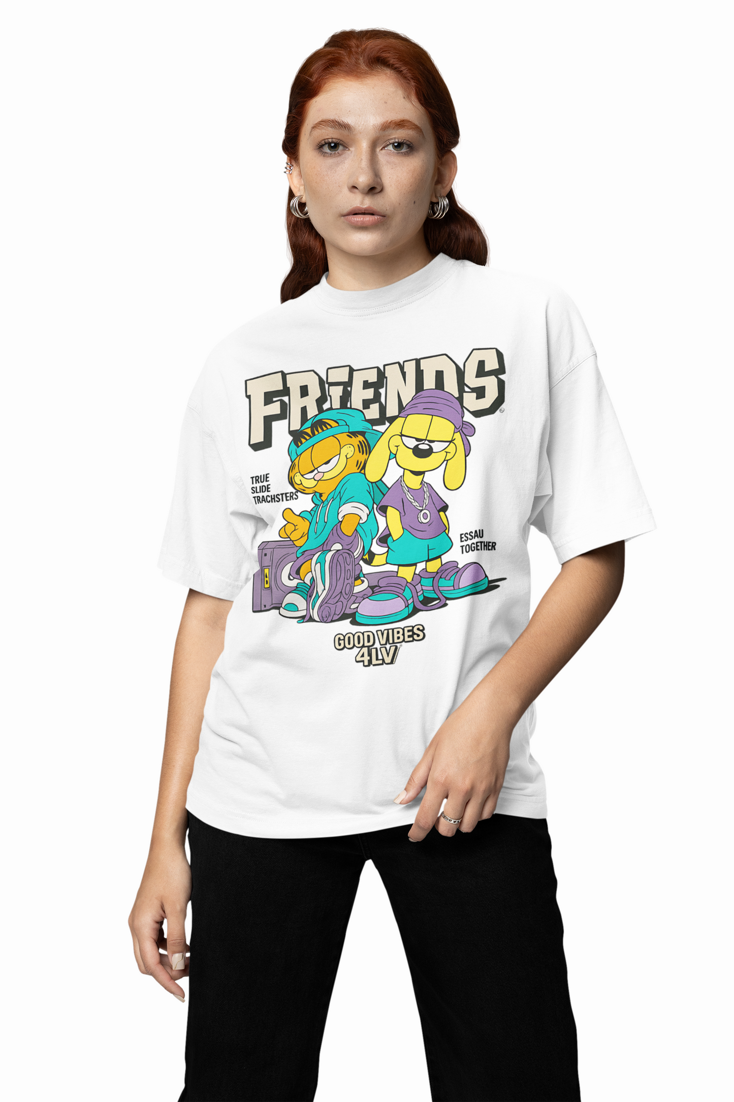 Good Vibes Oversized T-Shirt