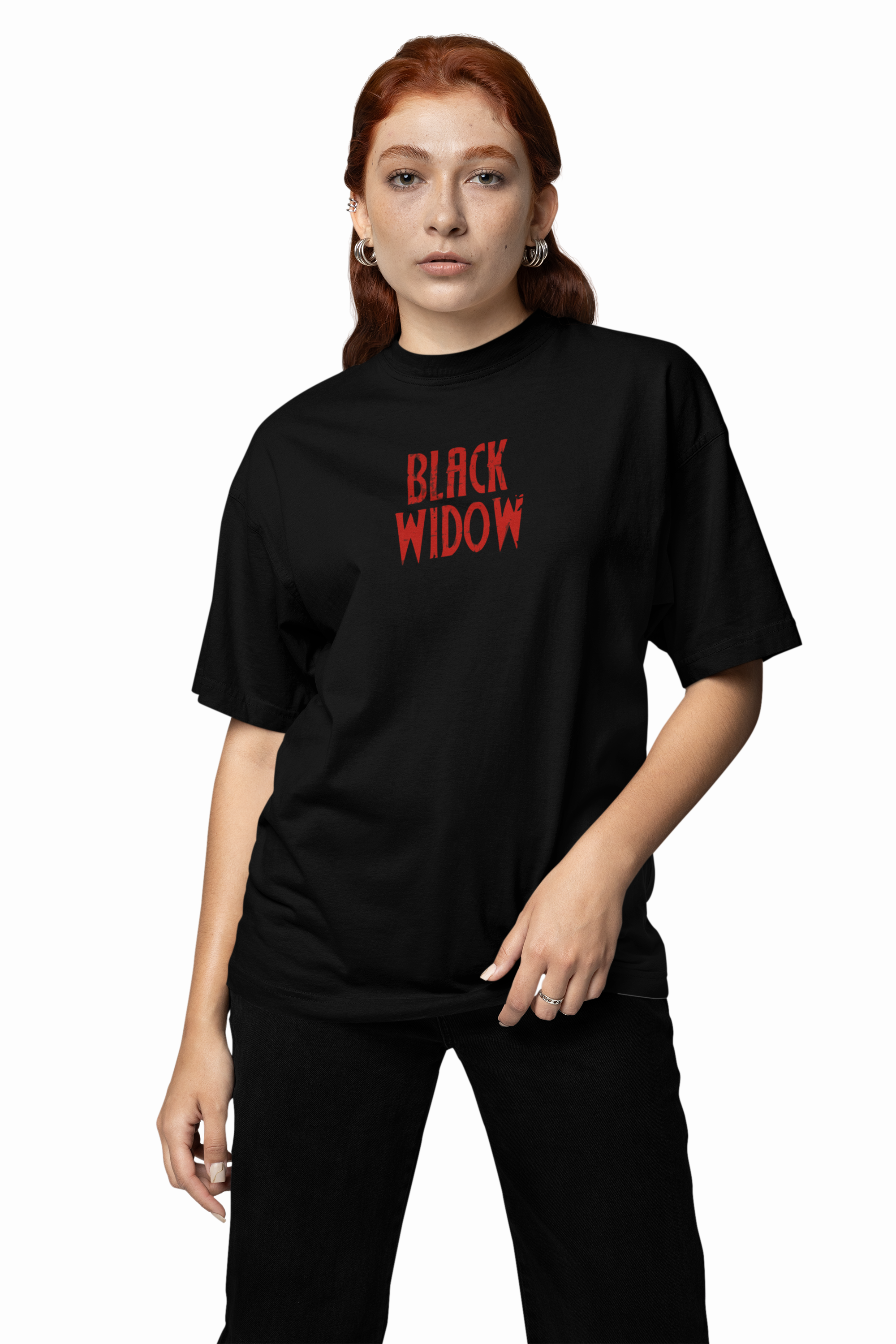 Black Widow Oversized T-Shirt