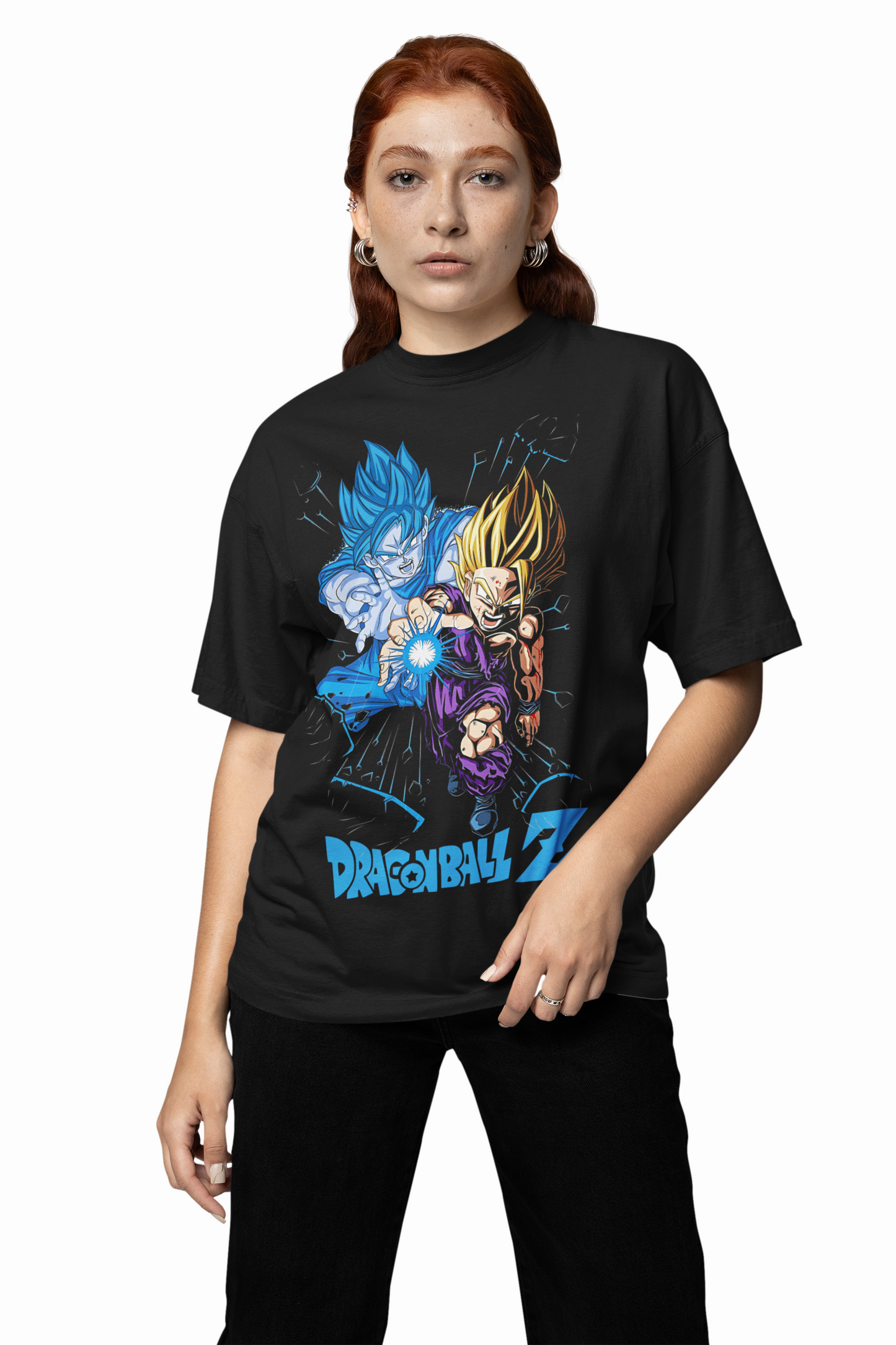 Dragon Ball 2 Oversized T-Shirt Anime Graphic Tee for True Fans