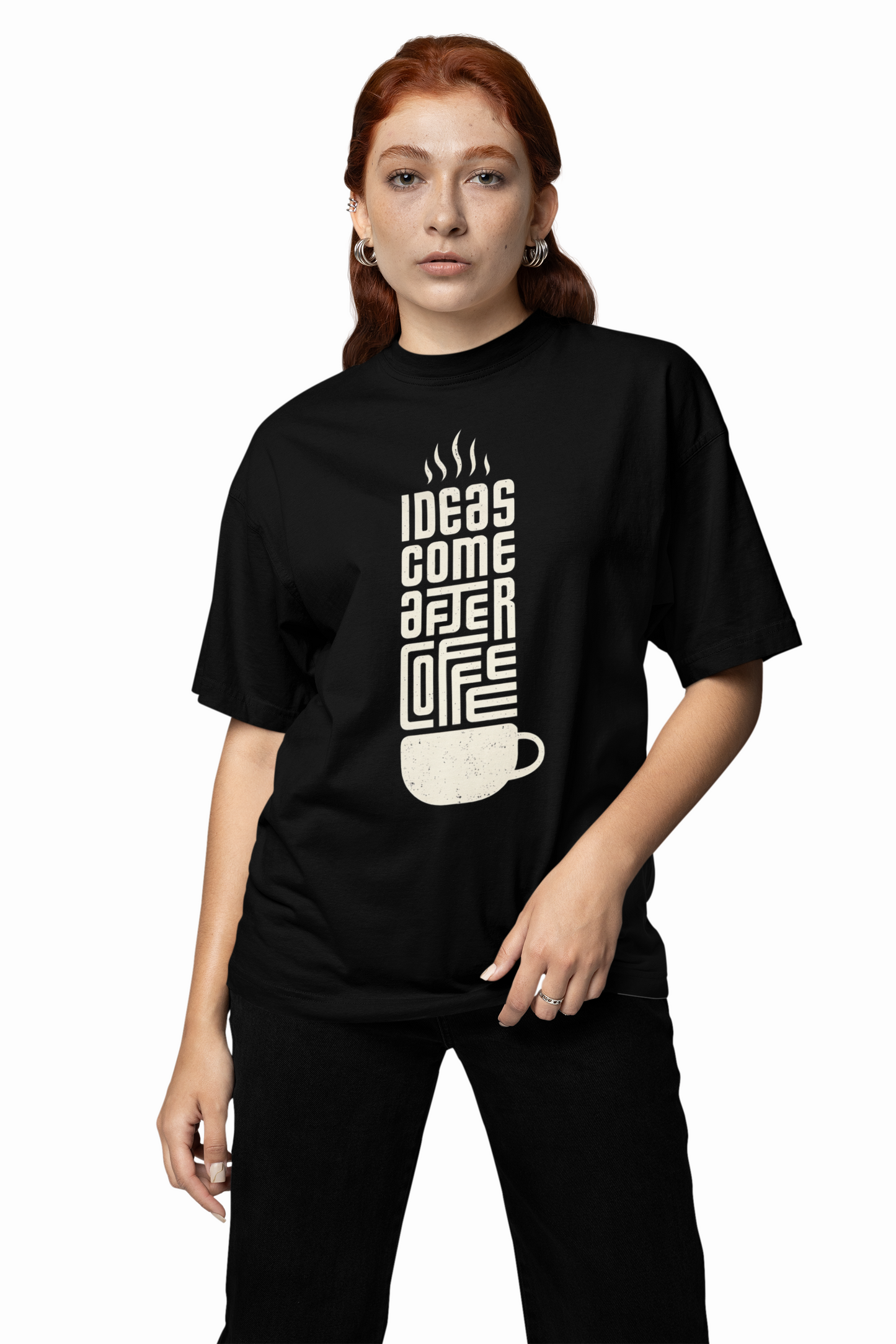 Ideas Come After Coffee T-Shirt – Perfect for Coffee Lovers
