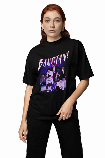 BTS Bangtan Oversized T-Shirt