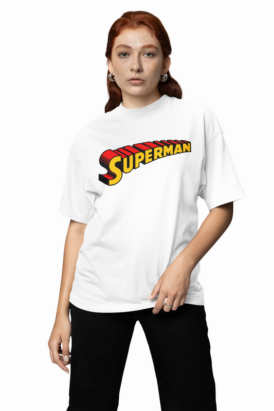 Superman Hero Oversized T-Shirt