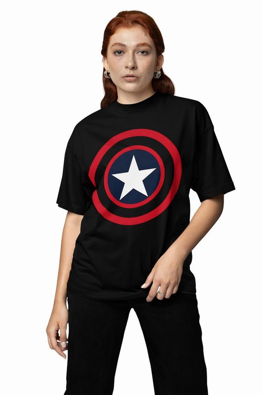 Avenger Shield Oversized T-Shirts