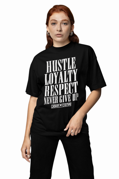 Hustle Loyalty Oversized T-Shirts – Motivational Streetwear