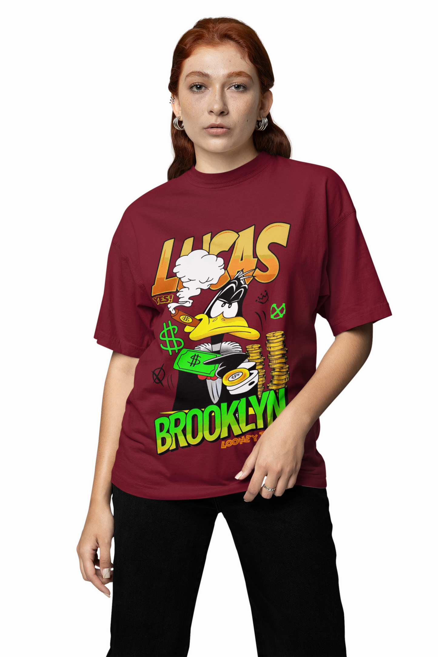 Lucas Brooklyn Oversized T-Shirt Urban NYC Street Style